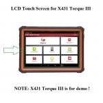 LCD Touch Screen Digitizer for LAUNCH X431 Torque III Torque 3
